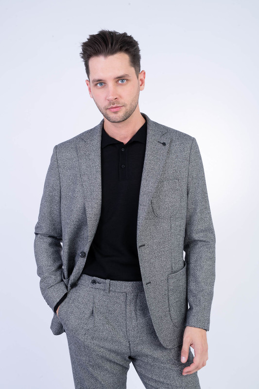 Strečové sako V priliehavom strihu