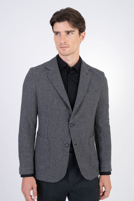 Jersey vlnené sako V priliehavom strihu