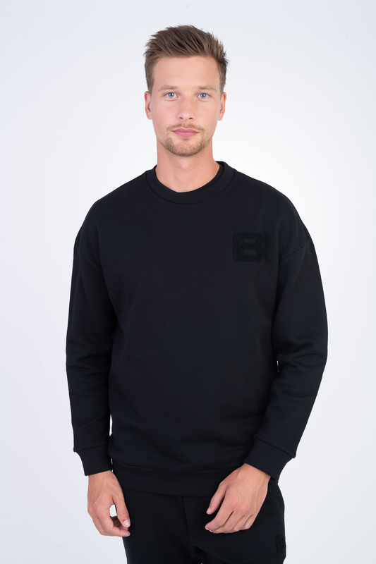 Bavlnená mikina V pohodlnom strihu