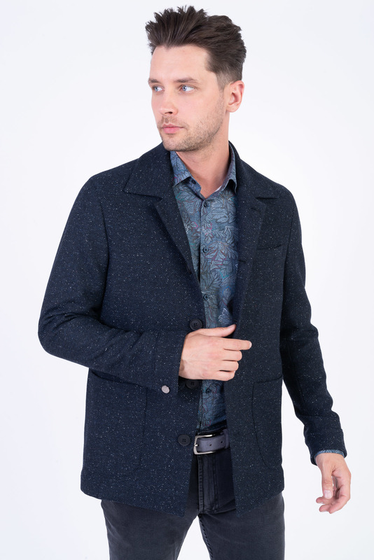 Strečové sako V pohodlnom strihu