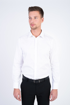 Bavlnená košeľa V pohodlnom strihu Bavlnená košeľa V pohodlnom strihu