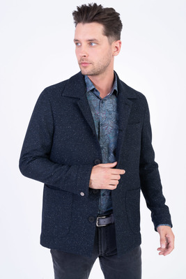 Strečové sako V pohodlnom strihu