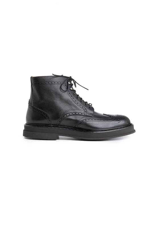 Kožená členková obuv 