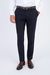 Tmavo modré strečové nohavice V pohodlnom strihu Tmavo modré strečové nohavice V pohodlnom strihu