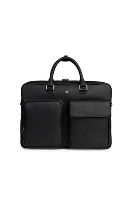 Kožená taška S prednými vreckami