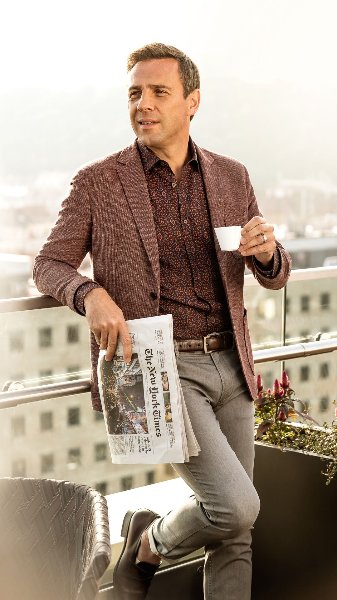 Tvárou novej kampane Blažek jar / leto 2020 je herec Roman Vojtek